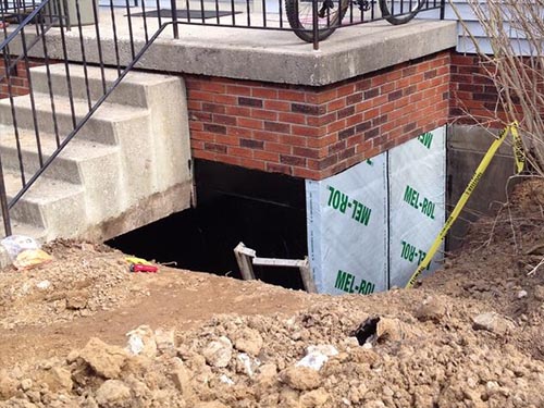 Our stone masons working in Bethesda, Montgomery