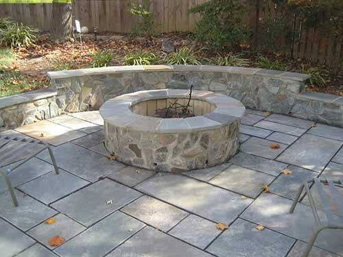 Our stone masons working in Clarendon, Arlington
