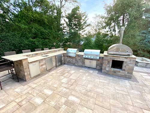 Our stone masons working in Edgewood, NE