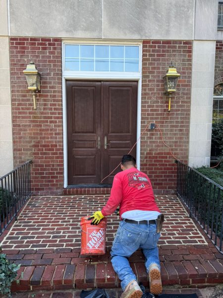 Our team working in Columbia Pike, Arlington