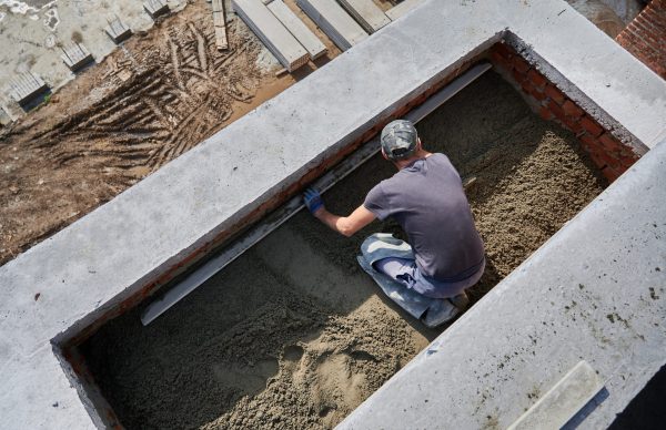 Building wall in Fort Totten, NW