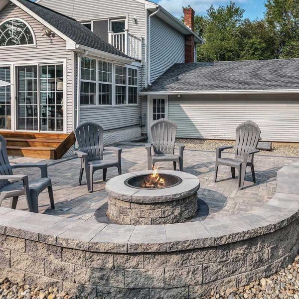 Constructing new patio in Edgewood, NE